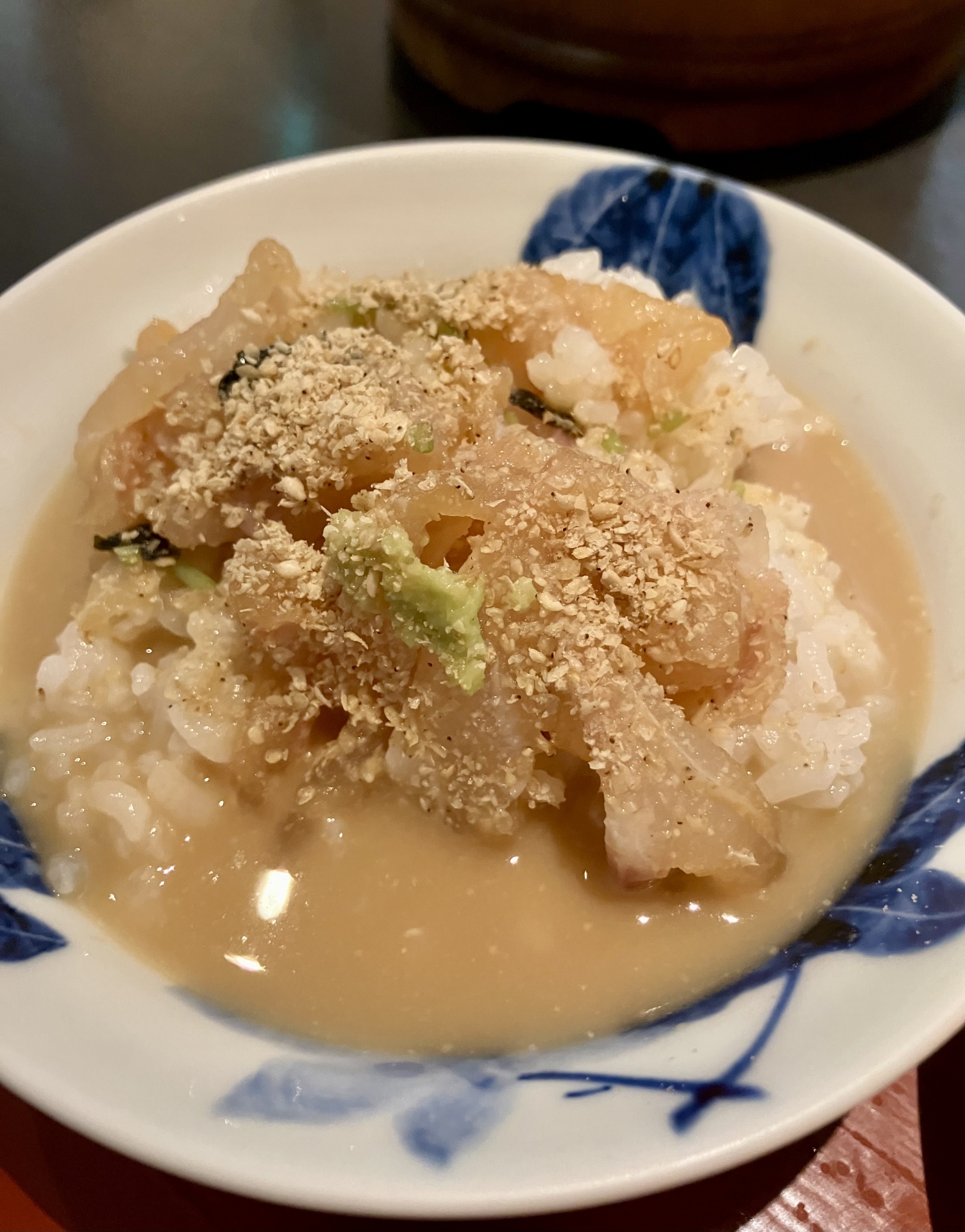 Famous Local Specialty: Tai-chazuke (Sea Bream with Rice) in Arashiyama