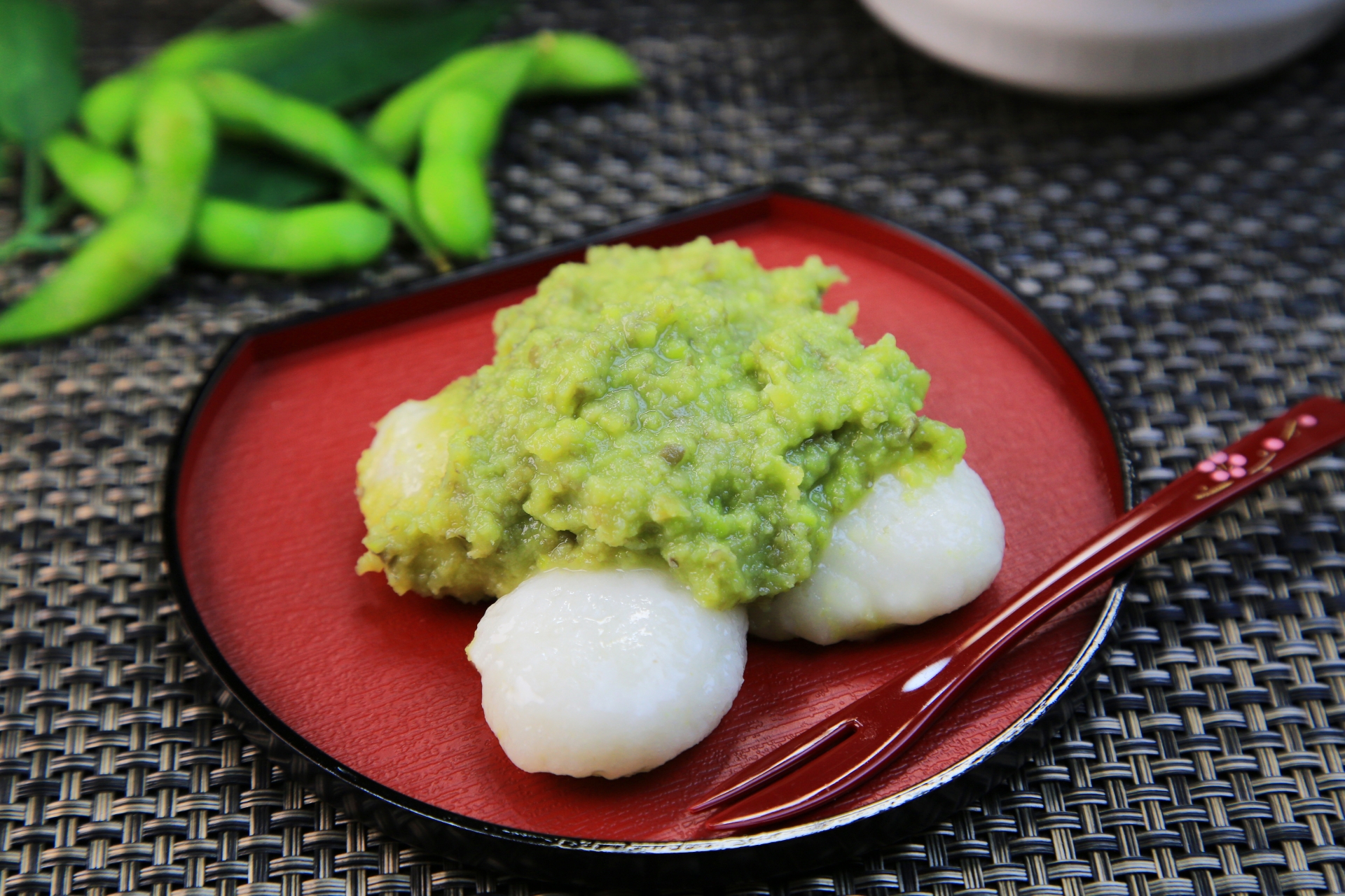 Famous Local Specialty: Zunda Mochi in Chusonji Temple