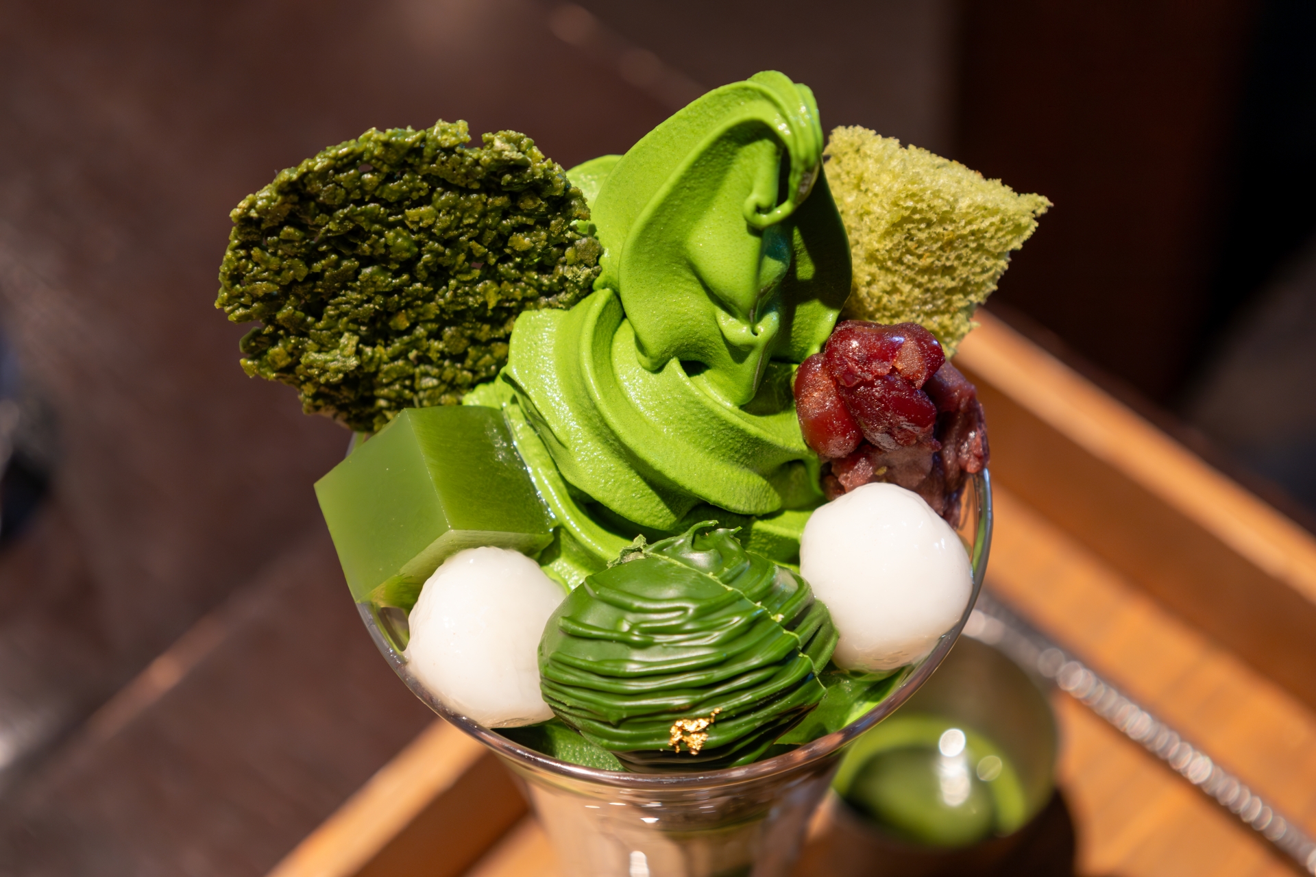 Famous Local Specialty: Matcha Parfait in Gion District