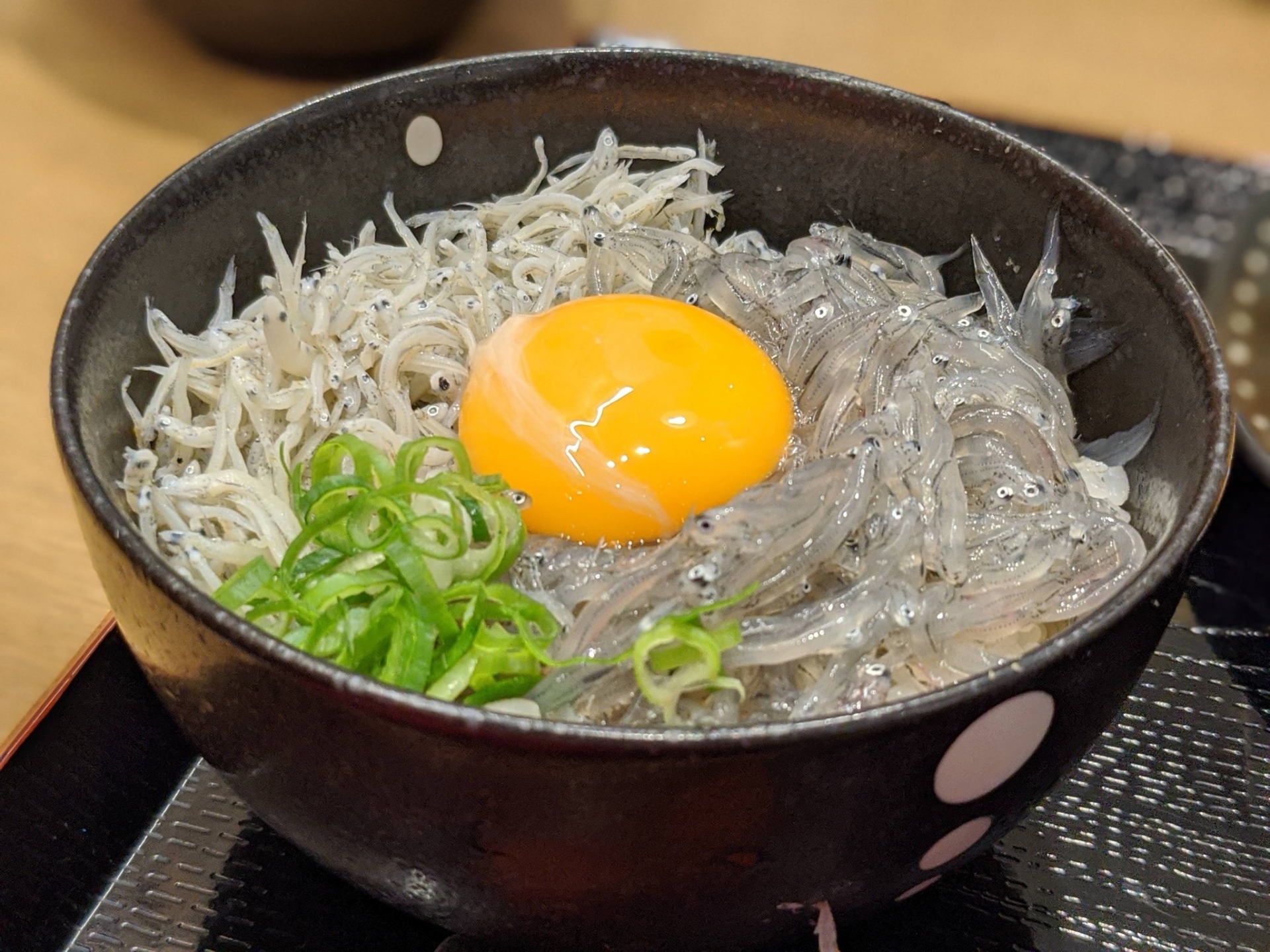 Famous Local Specialty: Fresh Shirasu-don (Whitebait Bowl) in Kamakura Komachi-dori