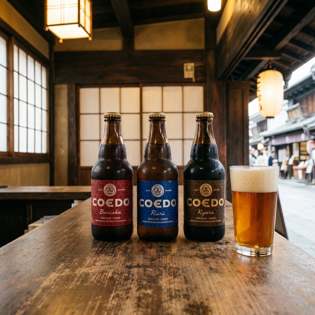 Famous Local Specialty: Coedo Craft Beer & Soy Dango in Kawagoe Hikawa
