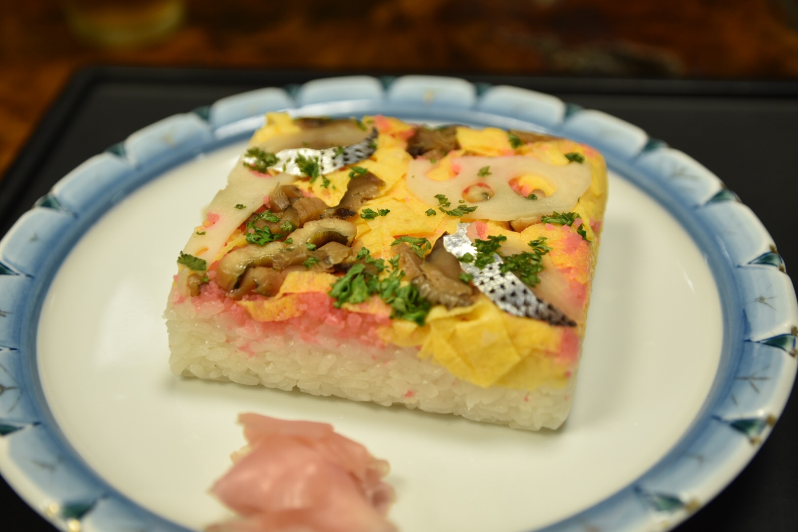 Famous Local Specialty: Iwakuni Sushi (Tonosama Sushi) in Kintai Bridge