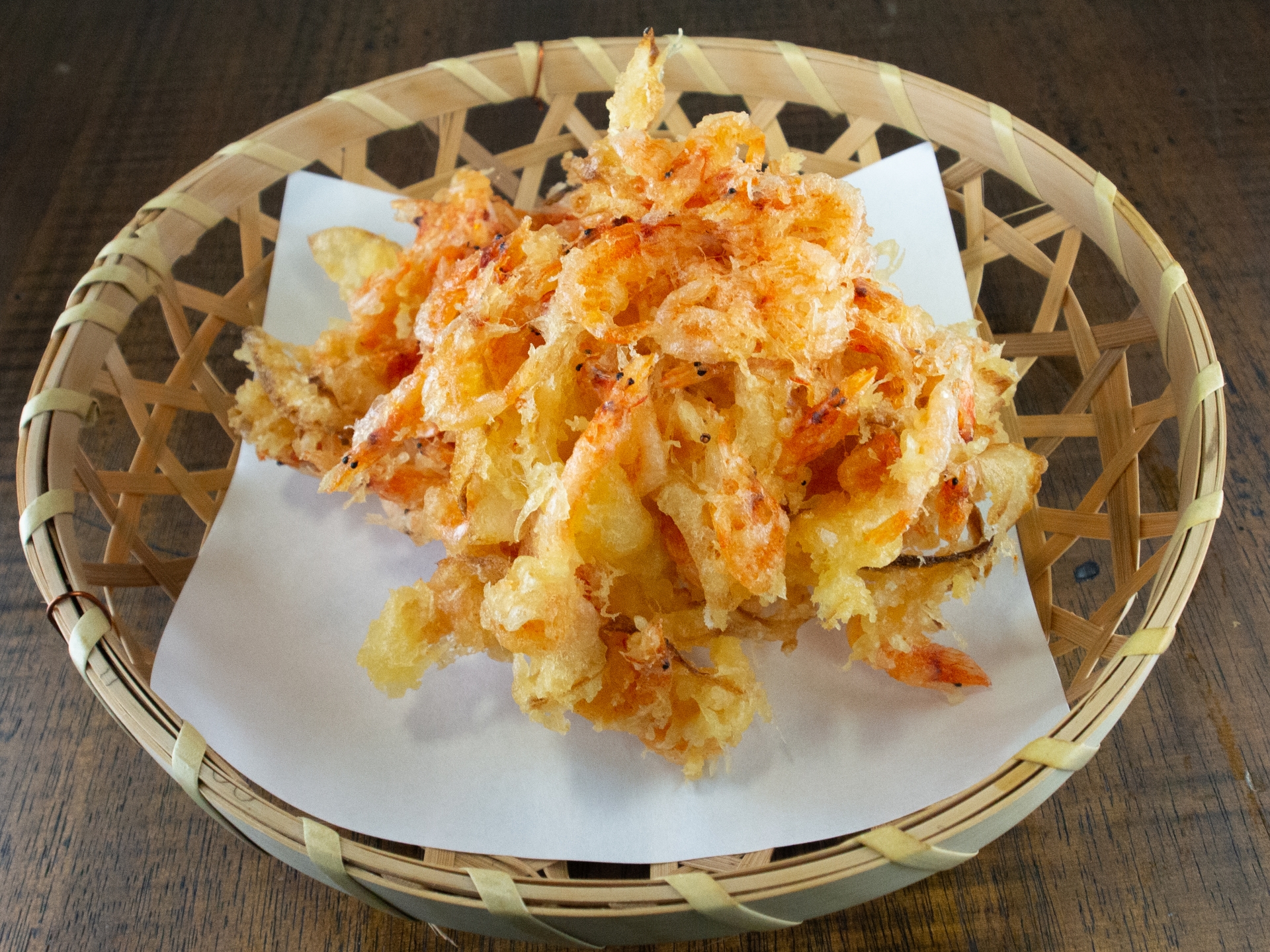 Famous Local Specialty: Sakura Ebi (Cherry Shrimp) Kakiage in Kunozan Toshogu