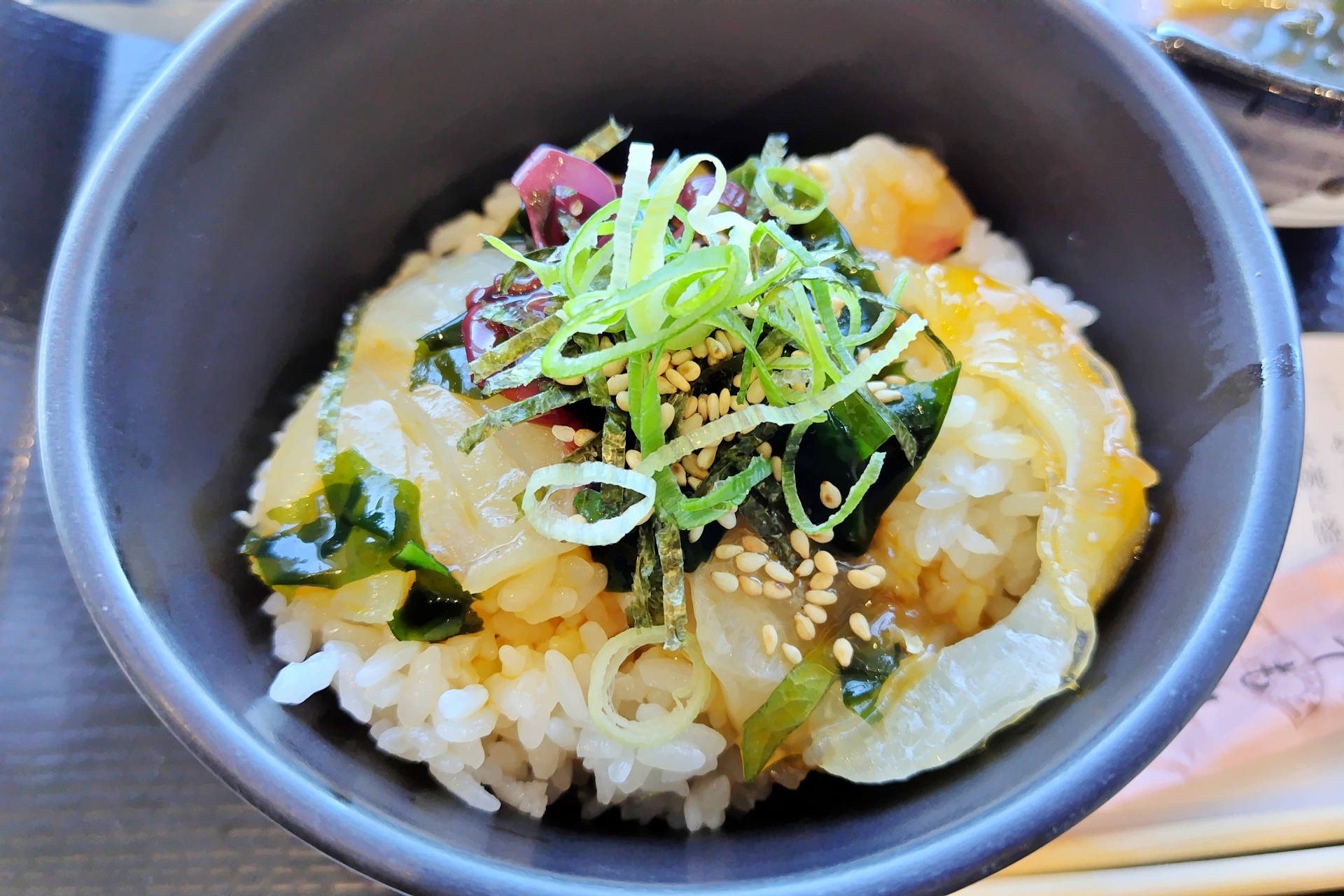 Famous Local Specialty: Matsuyama Taimeshi in Matsuyama Castle