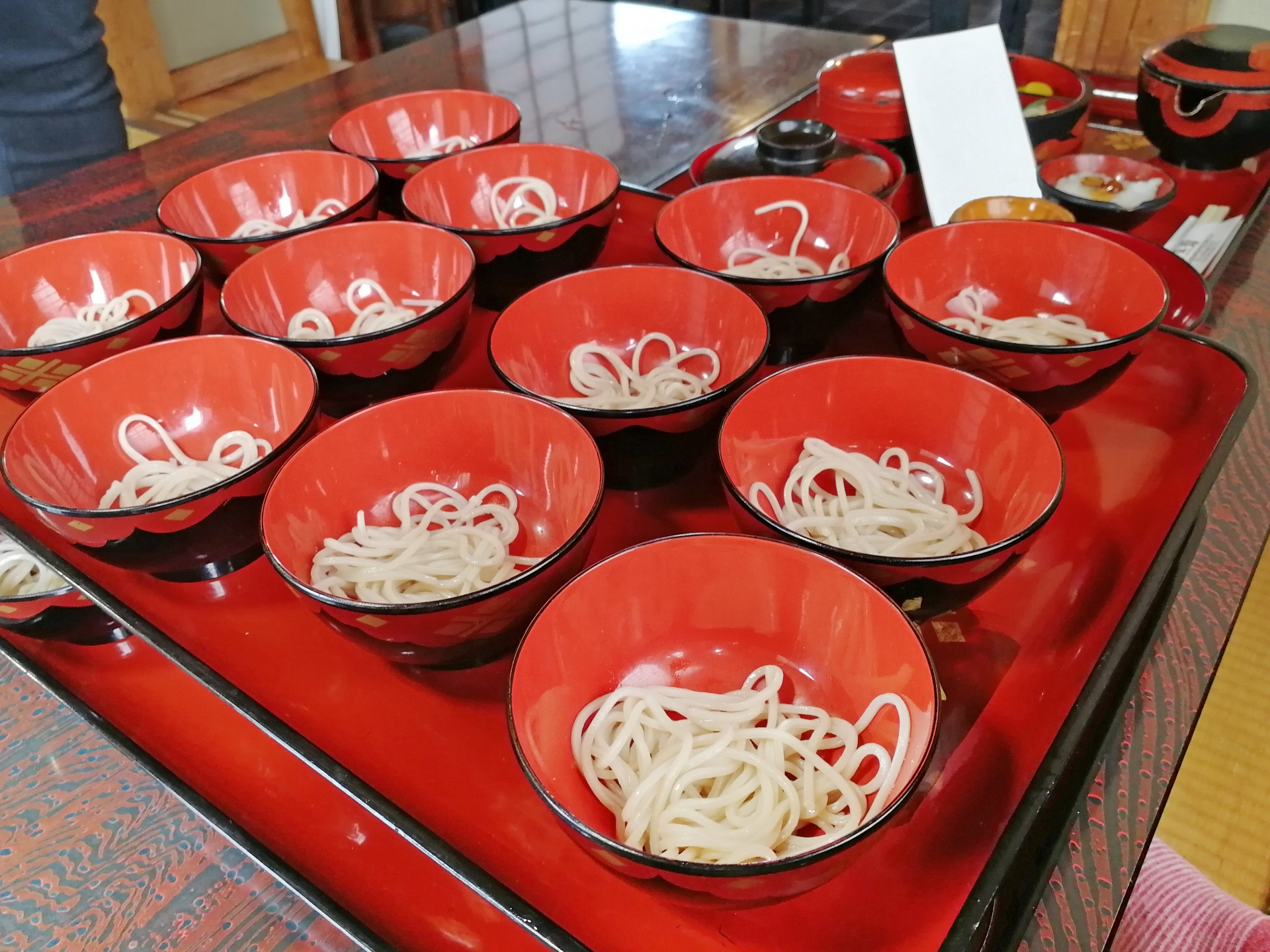Famous Local Specialty: Wanko Soba in Morioka Castle Park