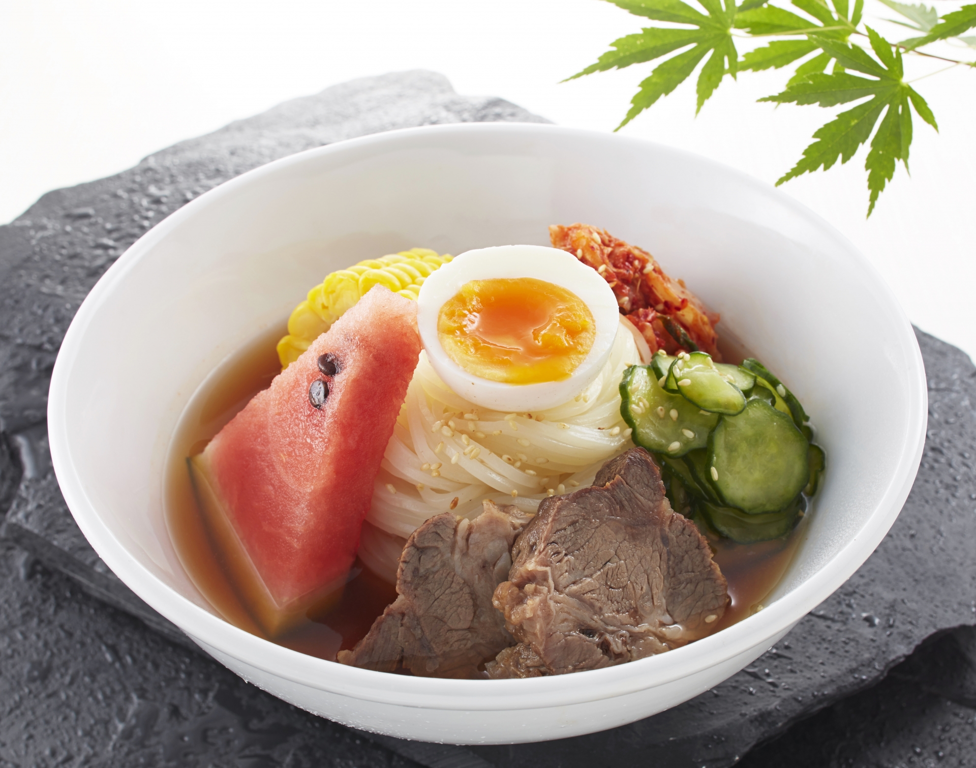 Famous Local Specialty: Morioka Reimen in Morioka Castle Park