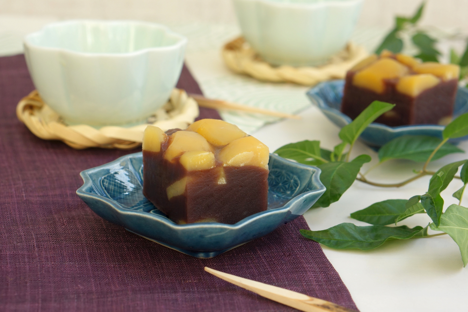 Famous Local Specialty: Kuri-Yokan (Chestnut Steamed Jelly) in Naritasan Shinsho-ji