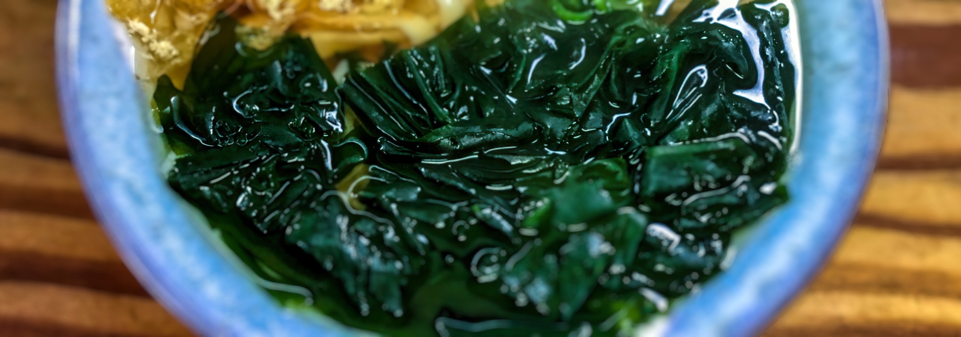 Famous Local Specialty: Naruto Wakame Seaweed Soup in Naruto Whirlpools