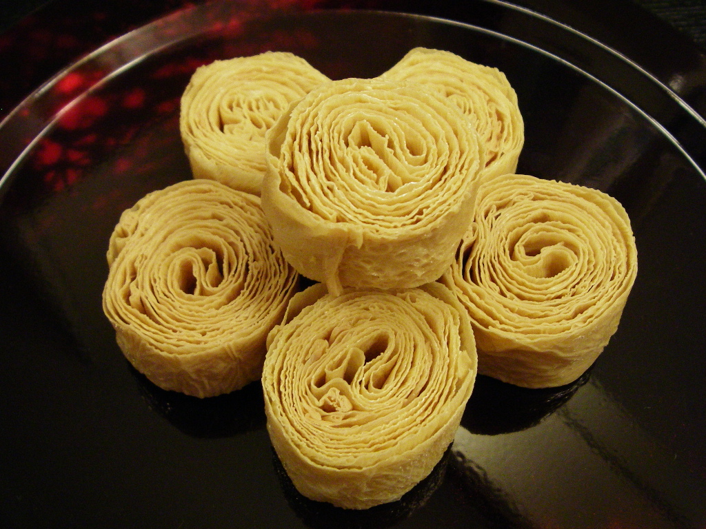 Famous Local Specialty: Nikko Yuba (Silken Tofu Skin) in Nikko Toshogu