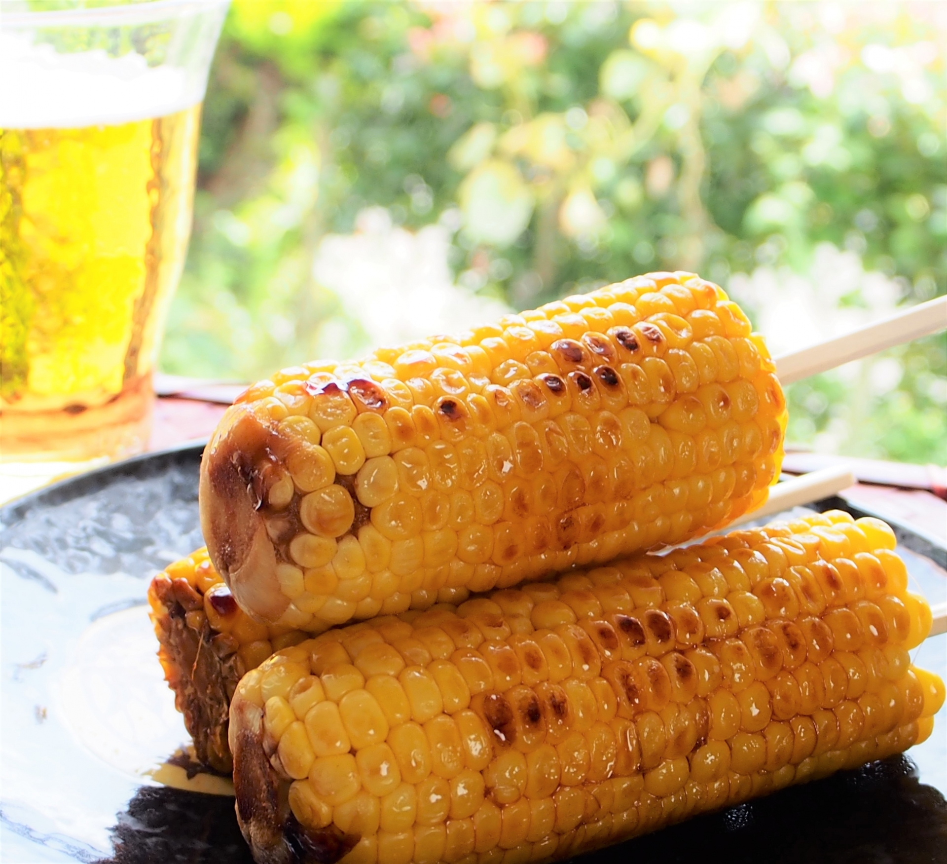 Famous Local Specialty: Odori Park Tou-kibi (Grilled Corn) in Odori Park