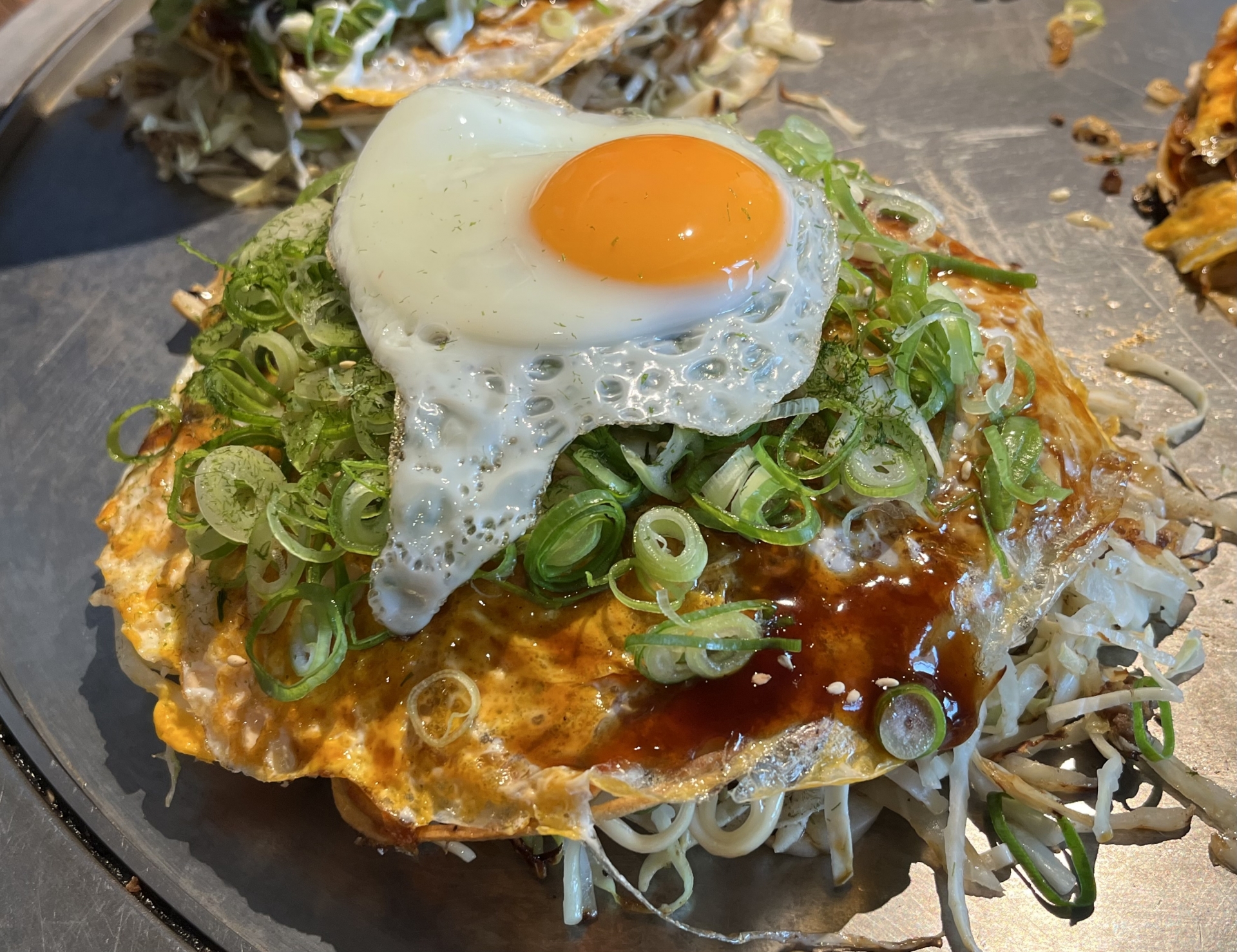 Famous Local Specialty: Hiroshima-style Okonomiyaki in Okonomimura