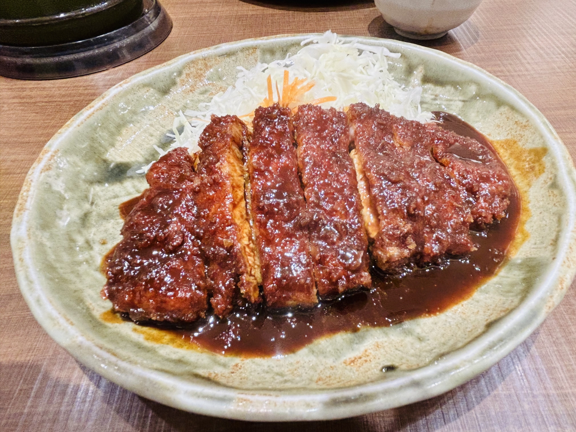Famous Local Specialty: Miso Katsu (Akamiso Pork Cutlet) in Osu Kannon