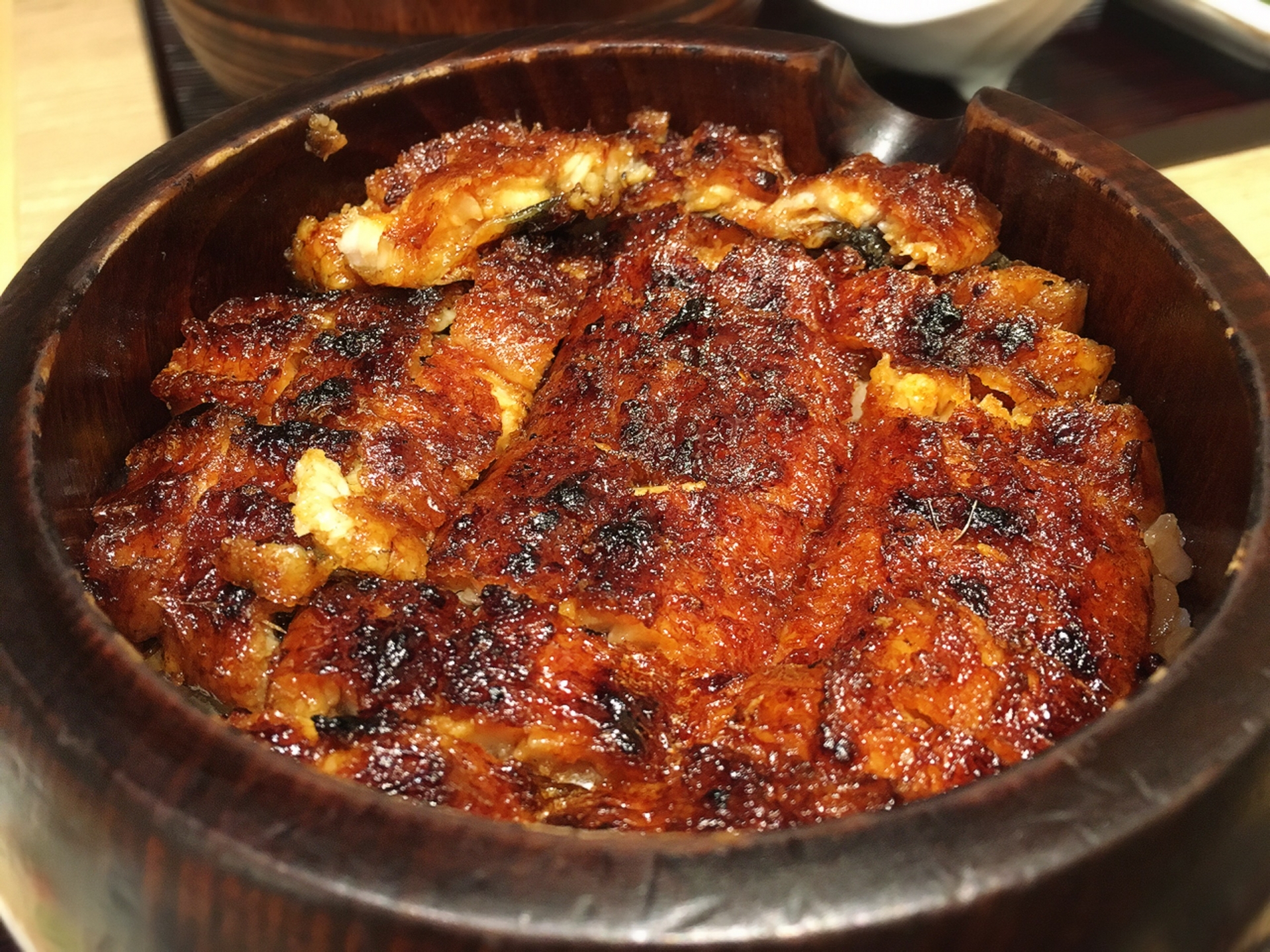 Famous Local Specialty: Hitsumabushi (Grilled Eel over Rice) in Osu Kannon