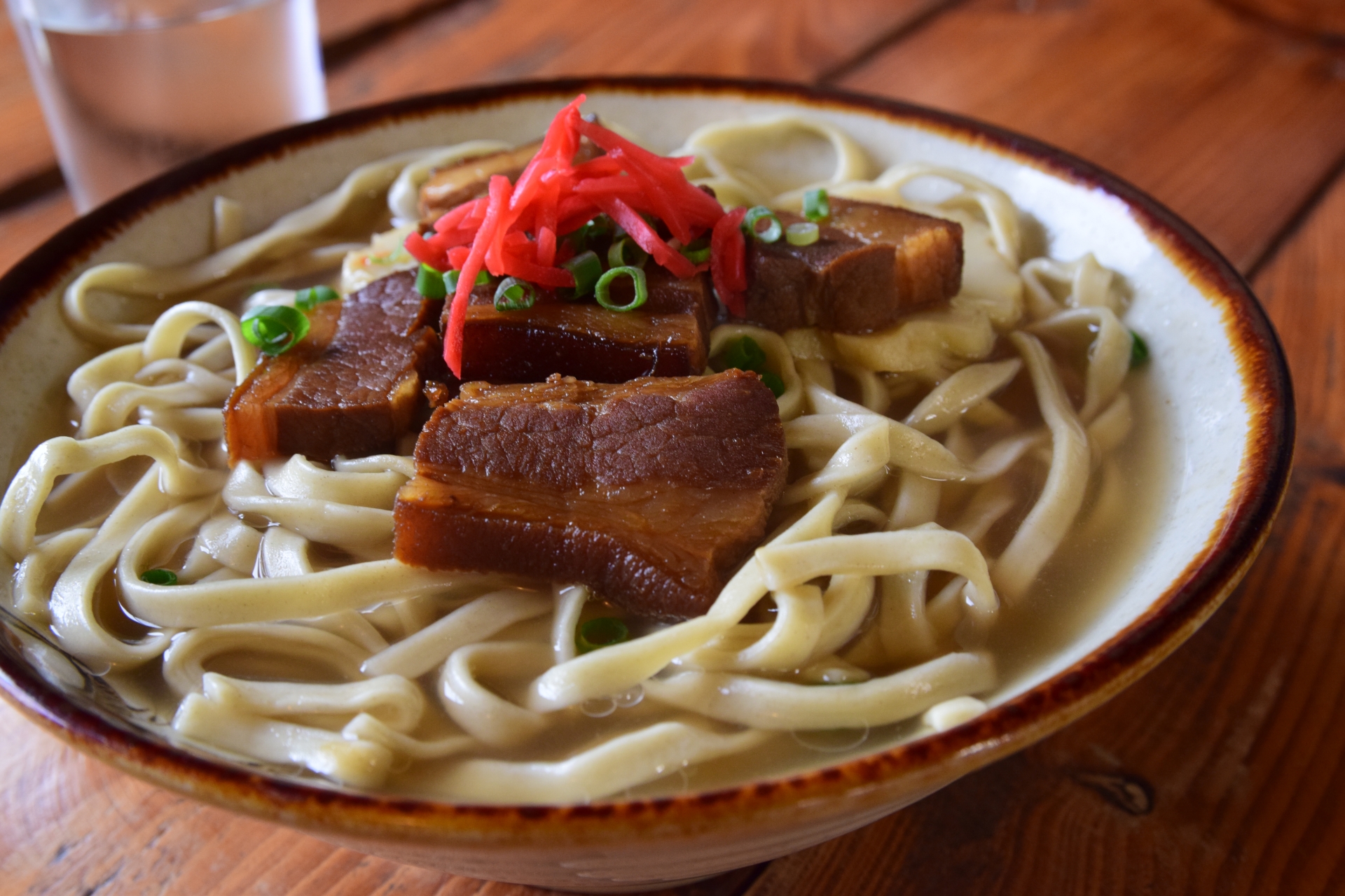 Famous Local Specialty: Okinawa Soba with Rafute in Shuri Castle