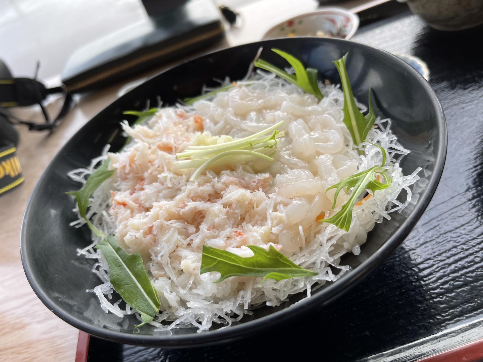 Famous Local Specialty: Shiro-ebi (White Shrimp) Don in Tateyama Alpine Route