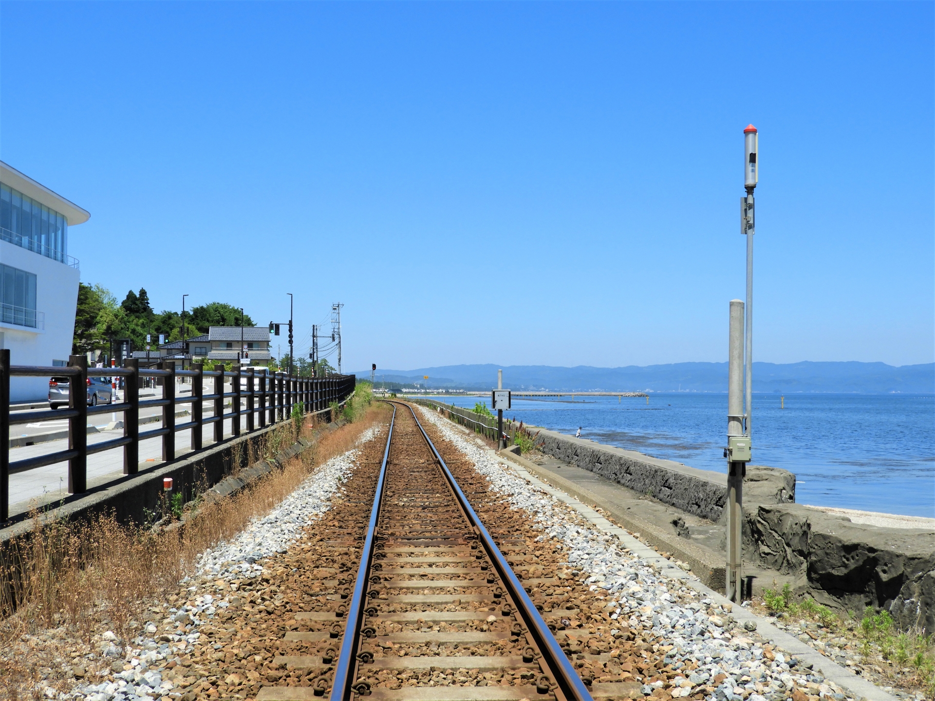 Atmospheric view of Amaharashi Coast - Japan Travel Guide