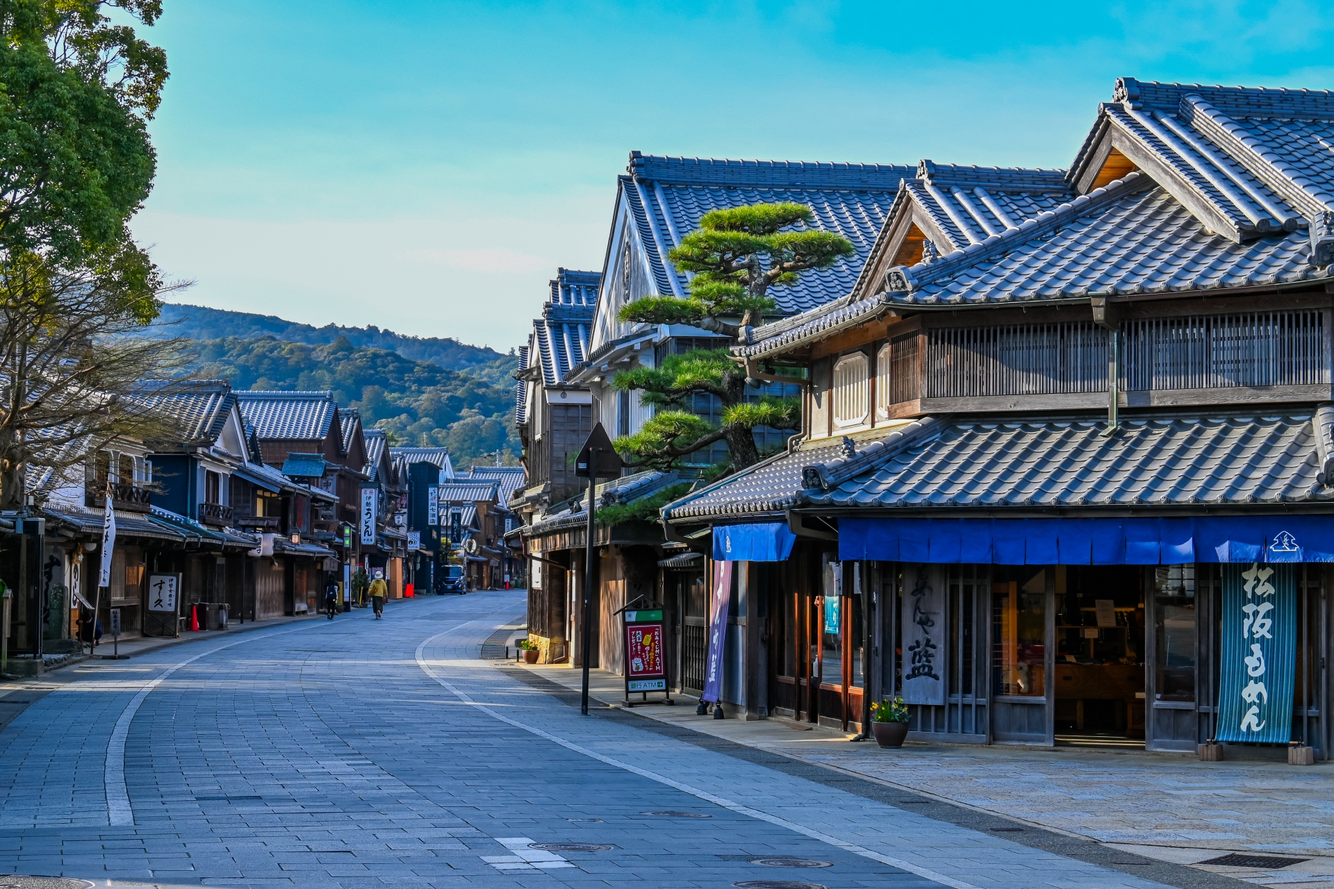 Atmospheric view of Okage Yokocho - Japan Travel Guide