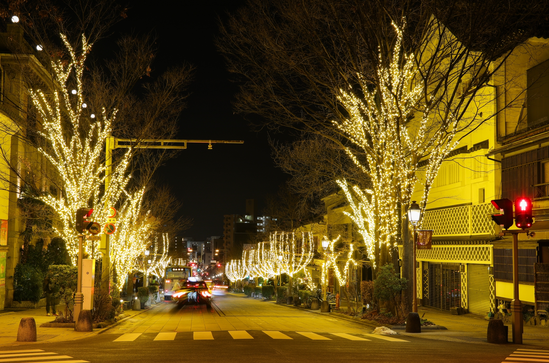 Atmospheric view of Zenkoji Temple - Japan Travel Guide