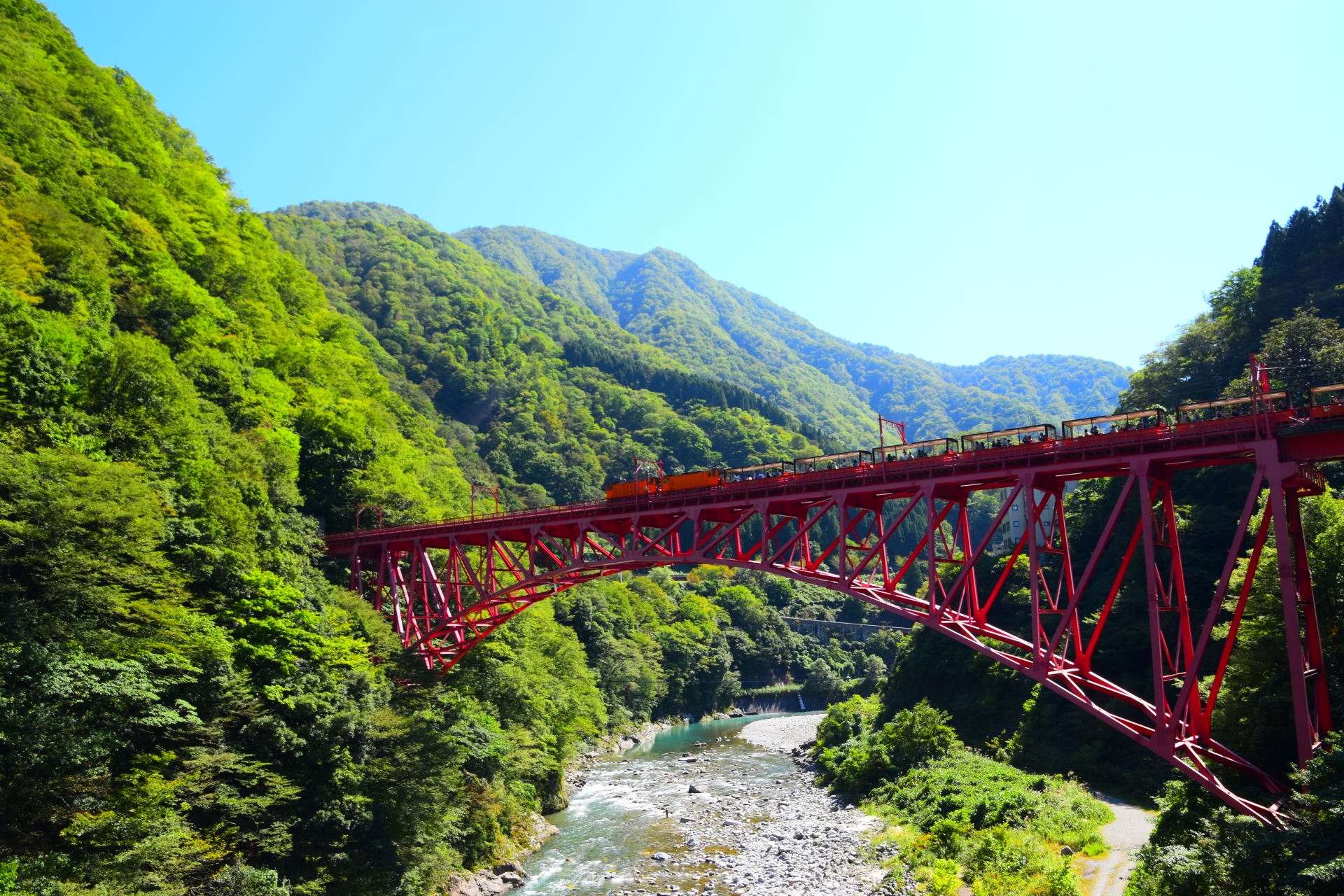 Yamabiko Bridge - Best things to do in Kurobe Gorge, Toyama