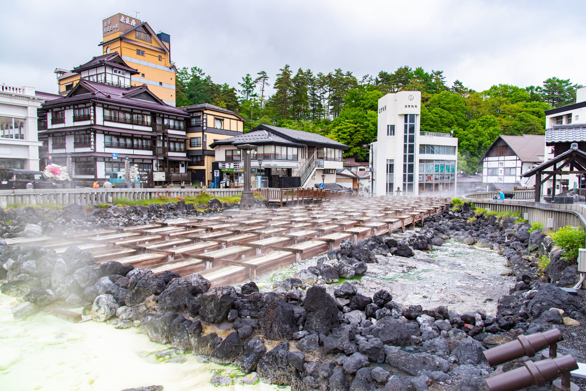 Yubatake (Hot Water Field) - Best things to do in Kusatsu Onsen