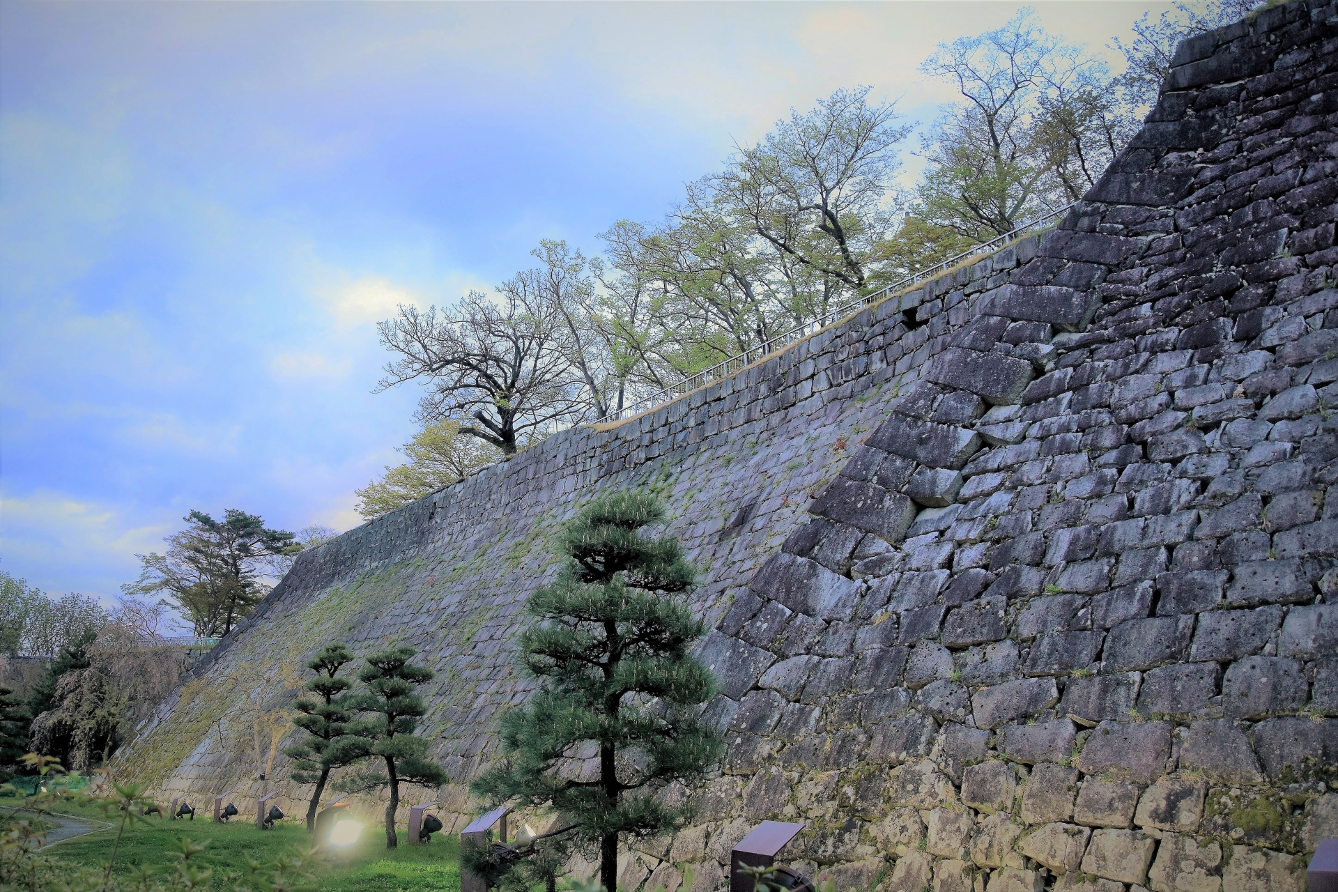 The Great Granite Ramparts - Best things to do in Morioka Castle Park